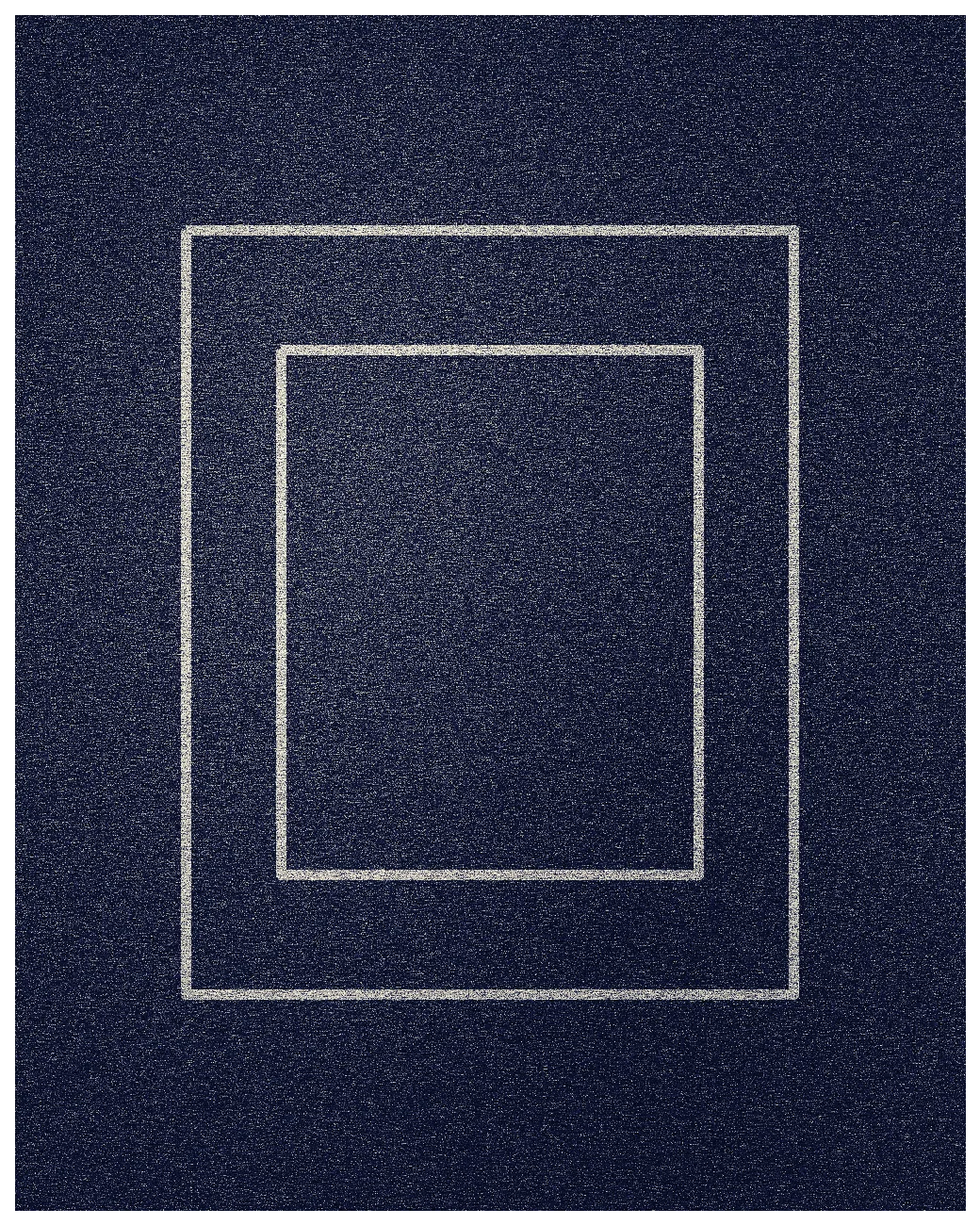 Top-down view of Double Vision - Midnight Blue / Oyster.